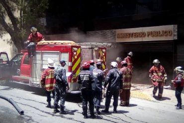 ¡LO ÚLTIMO! Reportan incendio en la sede del Ministerio Público de Caracas este #23Sep: se desconocen las causas (+Video)