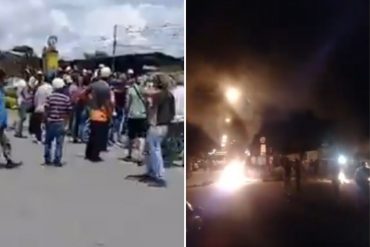 ¡PENDIENTES! Reportaron protestas nocturnas en Barinitas este #25Sep por fallas de servicios: “Están hartos de la miseria” (+Video)