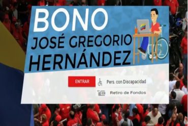 ¡ATENCIÓN! Régimen de Maduro comenzó a pagar el bono José Gregorio Hernández a través del sistema Patria (+pírrico monto)