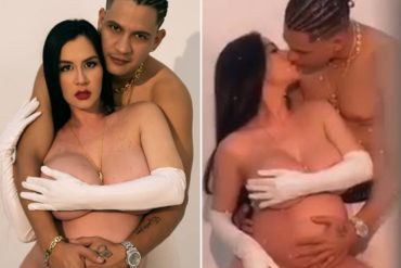 ¡LE MOSTRAMOS! “¿Complacidos?”: Diosa Canales finalmente muestra su barriga de embarazo en una ardiente sesión y revela la razón del misterio (+Fotos +Video)