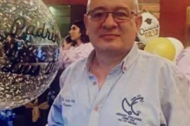 ¡LA CIFRA AUMENTA! Murió por COVID-19 el médico Luis Díaz,  jefe de la UCI del Hospital Central de San Cristóbal (el cuarto fallecido en la entidad por el virus)