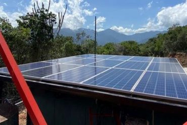 ¡EXCELENTE NOTICIA! Digitel encendió este #28Sep en Cuyagua su primera estación que funciona solo con energía solar (+reacciones)