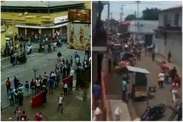 ¡ATENCIÓN! Reportan conatos de saqueos en Calabozo durante intensas protestas en rechazo a las fallas en los servicios públicos (+Videos)