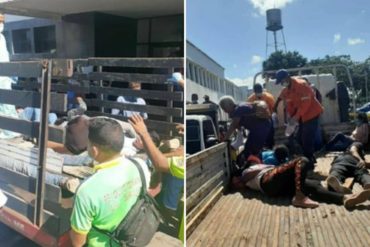 ¡ESTRAGOS DE LA CRISIS! Más de 40 personas resultaron heridas tras volcarse una «perrera» en Ciudad Bolívar: el conductor fue detenido (+Fotos) (+Video de terror)