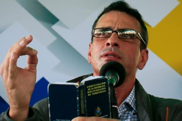 ¡Y ENTONCES! Capriles desmintió a Bloomberg: «No pido que se posterguen las elecciones parlamentarias, pido que se evalúen las condiciones»