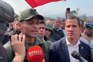 ¡SEPA! Comandante que participó en operación del #30Abr pide a la oposición una “propuesta clara” hacia la Fuerza Armada