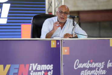 ¡DESCARADO! Jorge Rodríguez amenaza: “Vamos a combatir a los empresarios corruptos con nuevas leyes severas” (+Video)