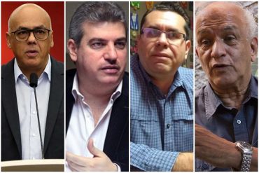 ¡LE CONTAMOS! Jorge Rodríguez, Youl Jabour, Carlos Melo y Negal Morales se presentan como candidatos por lista regional en Caracas