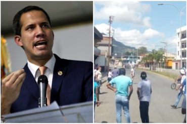 ¡MUY CLARO! La implacable advertencia de Guaidó a los funcionarios de seguridad que reprimieron protestas en Yaracuy: «Estos delitos no prescriben»