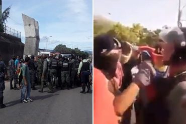 ¡DEBE SABERLO! Reportan fuertes protestas en Carúpano este #28Sep por fallas en los servicios públicos (+Fotos +Video)