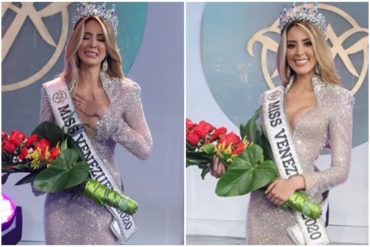 ¡SE LO MOSTRAMOS! Mariangel Villasmil finalmente fue coronada este #25Sep como Miss Venezuela 2020: «Me siento emocionada y feliz por representar mi país» (+Fotos y videos)