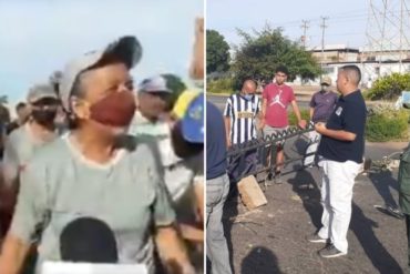 ¡CANSADOS! «¿Por qué no buscan un lingote de oro y compran las bombas?»: el firme reclamo de una mujer en Ciudad Guayana tras 40 días sin agua (+Videos)