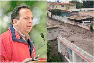 ¡VIVE EN OTRO MUNDO! Las insólitas palabras del gobernador chavista de Aragua tras crecida del río El Limón en Maracay: «La situación está relativamente controlada» (+Video)