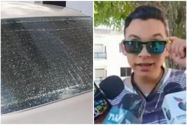 ¡TERRIBLE! Abogada de Rufo Chacón denunció el ataque con piedras contra su vehículo tras denuncias por irregularidades en el caso