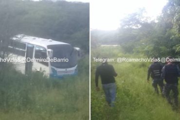 ¡SE LO CONTAMOS! Secuestraron un autobús en Santa Teresa del Tuy y robaron a los pasajeros: desviaron la unidad hacia una zona boscosa (+Detalles) (+Fotos)