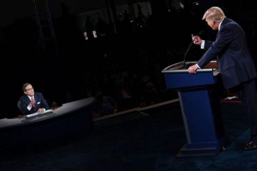 ¡AQUÍ LA TIENE! La polémica imagen que publicó Donald Trump después del debate presidencial (+Punta para el moderador) (+Foto)