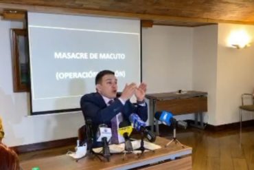 ¡BOMBAZO! Wilmer Azuaje presentó pruebas inéditas de la “masacre de Gedeón” y su vínculo con el régimen de Maduro: Se trató de un «montaje» (+Video sensible)