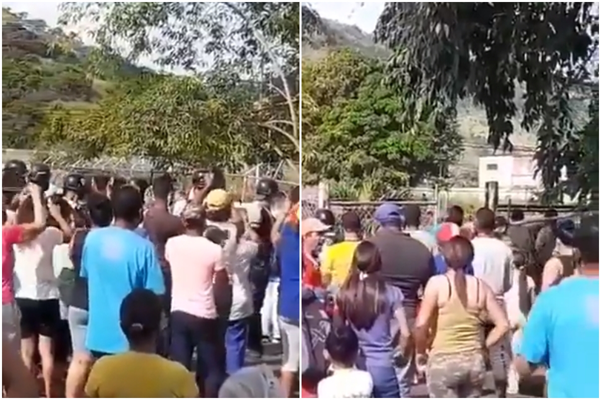 cacerolazo en Upata