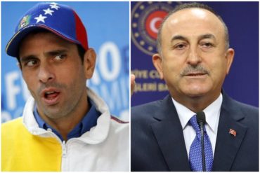 ¡BIEN CLARO! Capriles reveló que el canciller de Turquía fue quien lo contactó para una conversación: «Quería hablar conmigo para oír mi opinión» (+Video)