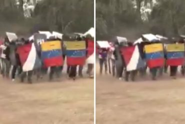 ¡AH, CARAMBA! Estas son las “cuadrillas de la paz” del régimen para “neutralizar terroristas”: la conforman lanzadores de piedras, cohetes y morteros (+Video)