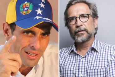 ¡DURO! “Su tiempo perfecto es el de la traición, Judas del Siglo XXI”: El fuerte comentario sobre Capriles del activista de DDHH Gustavo Tovar