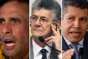 ¡VEA! Usuarios en redes aplauden sanciones contra falsos opositores y piden misma medida contra Capriles, Allup  y Falcón