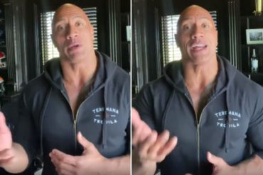 ¡LE CONTAMOS! Dwayne “La Roca” Johnson anuncia que él y toda su familia dio positivo por covid-19: “Ojalá hubiera sido yo el único” (+Video)