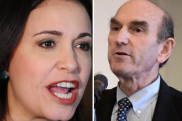 ¡SE INDIGNÓ! Elliott Abrams dijo que la oposición está enfocada en la elección de 2024 y María Corina no lo pasó por alto: «Esto es asombroso»