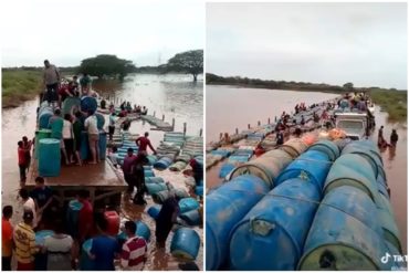 ¡TODO UN NEGOCIO! Decenas de barriles: así es el impresionante contrabando de gasolina desde Colombia hacia Venezuela (+Videos)