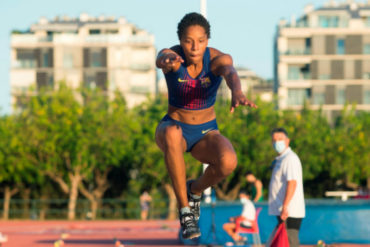 ¡CHICA RÉCORD! Yulimar Rojas estableció la mejor marca mundial de la temporada en triple salto con 14, 71 metros