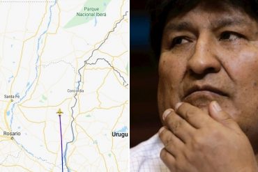¡ENTÉRESE! Avión que trasladó a Evo Morales de Argentina a Venezuela habría apagado el rastreador en pleno vuelo (+Detalles)