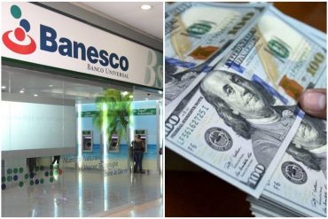 ¡SALGA DE DUDAS! Banesco relanzó su cuenta en divisas: este es el monto mínimo para depósitos en dólares y otros aspectos que debe saber