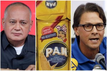 ¡VEA! Diosdado acusa a Lorenzo Mendoza de “robarse” la fórmula con la que Alimentos Polar hace la Harina P.A.N