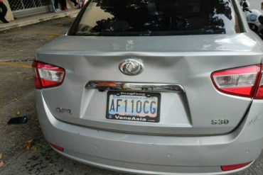 ¡TRÁGICO! Señora de 69 años murió arrollada contra un árbol por un carro sin conductor en Los Palos Grandes (+Fotos)