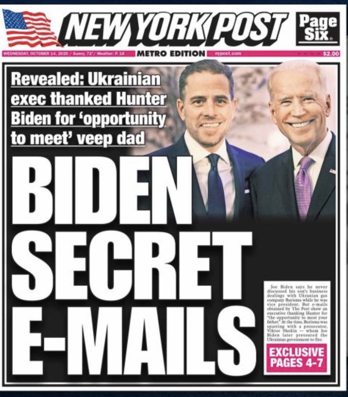 biden mails