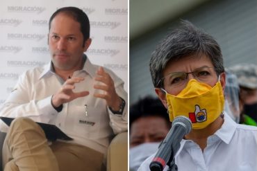 ¡ASÍ LO DIJO! Migración Colombia respondió a la alcaldesa de Bogotá sobre venezolanos: “El origen no tiene nada que ver con la delincuencia”