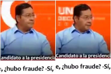 ¡UPS! Ni siquiera lo dudó: candidato de Evo Morales afirmó que hubo fraude en las presidenciales de Bolivia (+Video)