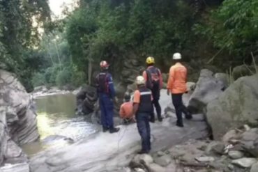 ¡TRÁGICO! Cuerpo de Bomberos de Miranda y Protección Civil activan la búsqueda de un niño arrastrado por el río San Pedro
