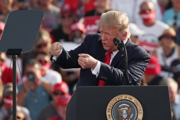 ¡CONFIADO! “Estamos limpiando el pantano de Washington”: Trump promete una “gran ola roja, mayor a la de hace cuatro años” en Florida (+Video)