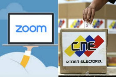 ¡DETALLES! CNE ilegítimo estaría considerando usar herramientas como Zoom para realizar acompañamiento y auditorías digitales en elecciones