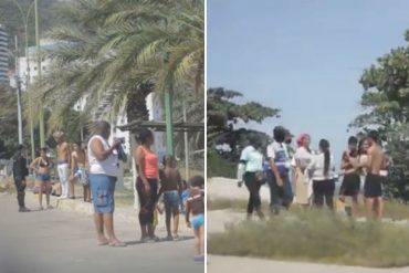 ¡LE MOSTRAMOS! Venezolanos desafían la cuarentena del régimen para acudir a las playas de La Guaira como forma de “escape” (+Video)