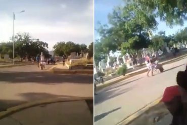 ¡QUÉ TRISTEZA! En una carretilla trasladaron el cadáver de un niño a Cementerio Municipal de Coro: Afirman que sus padres no tenía dinero para la urna (+Video)