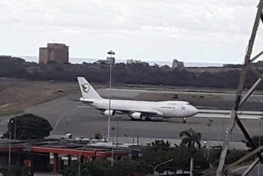 ¡DEBE SABER! “Transporta regularmente armas”: Olivares denunció descargas de cajas desde avión iraní en Maiquetía (+Advertencia de EEUU)