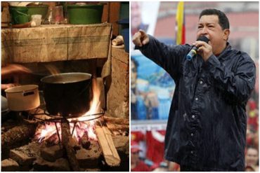 ¡QUÉ DESCARO! “Si no hubiese llegado la revolución, estaríamos alumbrándonos con faroles y cocinando con leña”: un discurso de Chávez se hace viral por el caos país (+Video)