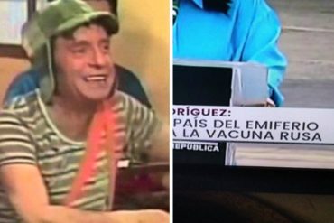 ¡PÓNGALE CERO! El «emiferio»: El nuevo término que inventaron en VTV en medio del alboroto por la llegada de la vacuna rusa a Venezuela