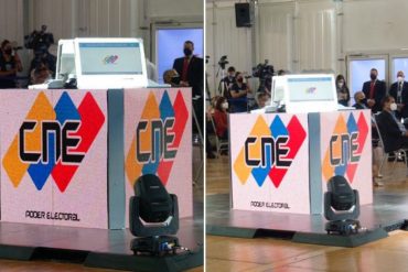 ¡LO ÚLTIMO! CNE exprés presenta las nuevas máquinas electorales de cara a las cuestionadas elecciones del #6Dic (+Fotos +Video)