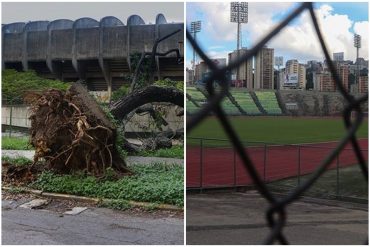 ¡DEPLORABLES! Las condiciones en las que se encuentra el Estadio Olímpico de la UCV, que será la sede del partido Venezuela-Chile en clasificatoria (+Fotos)