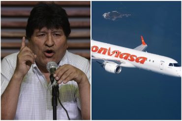 ¡VAYA, VAYA! Evo Morales habría salido desde Argentina rumbo a Venezuela en avión “presidencial” de Maduro sancionado por EEUU