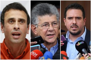 ¡VÉALO! “Tuvieron una postura y rectificaron”: Ramos Allup defendió a Capriles y a Stalin González por “negociar condiciones” con el régimen (+Video)