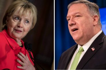 ¡SE PRENDIÓ! Pompeo promete que publicará los controversiales correos electrónicos de Hillary Clinton para que sea llevada ante la justicia